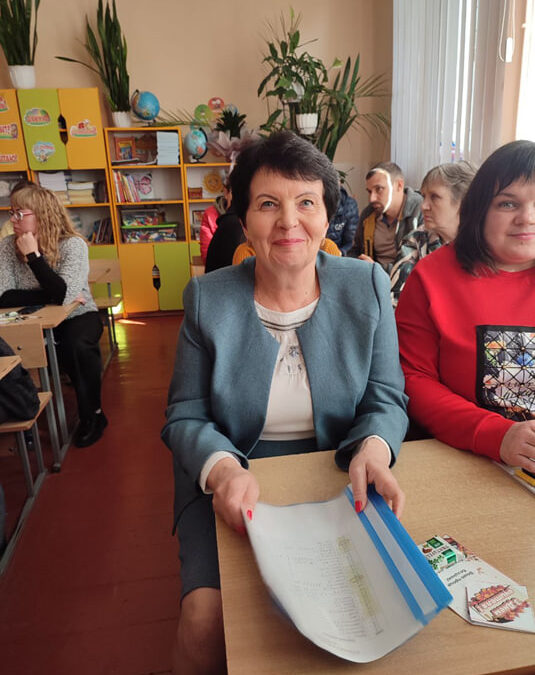 Новий завідувач бібліотки Ковальова Ніна Василівна